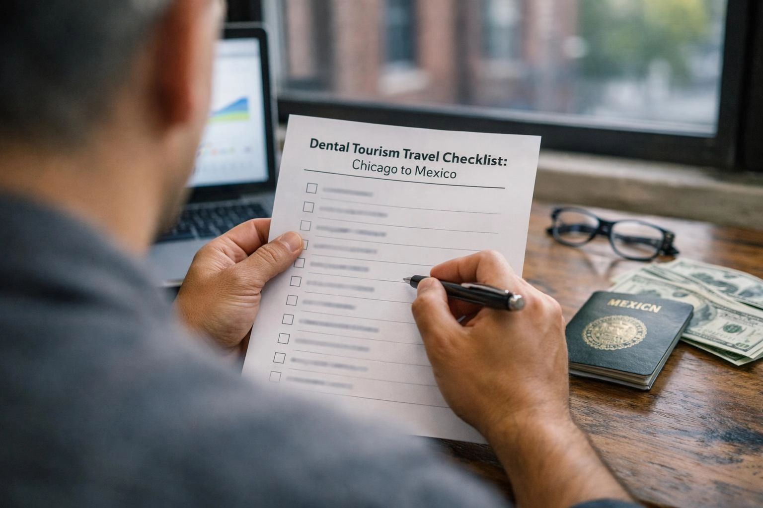 Dental Tourism Travel Checklist for Chicago to Mexico