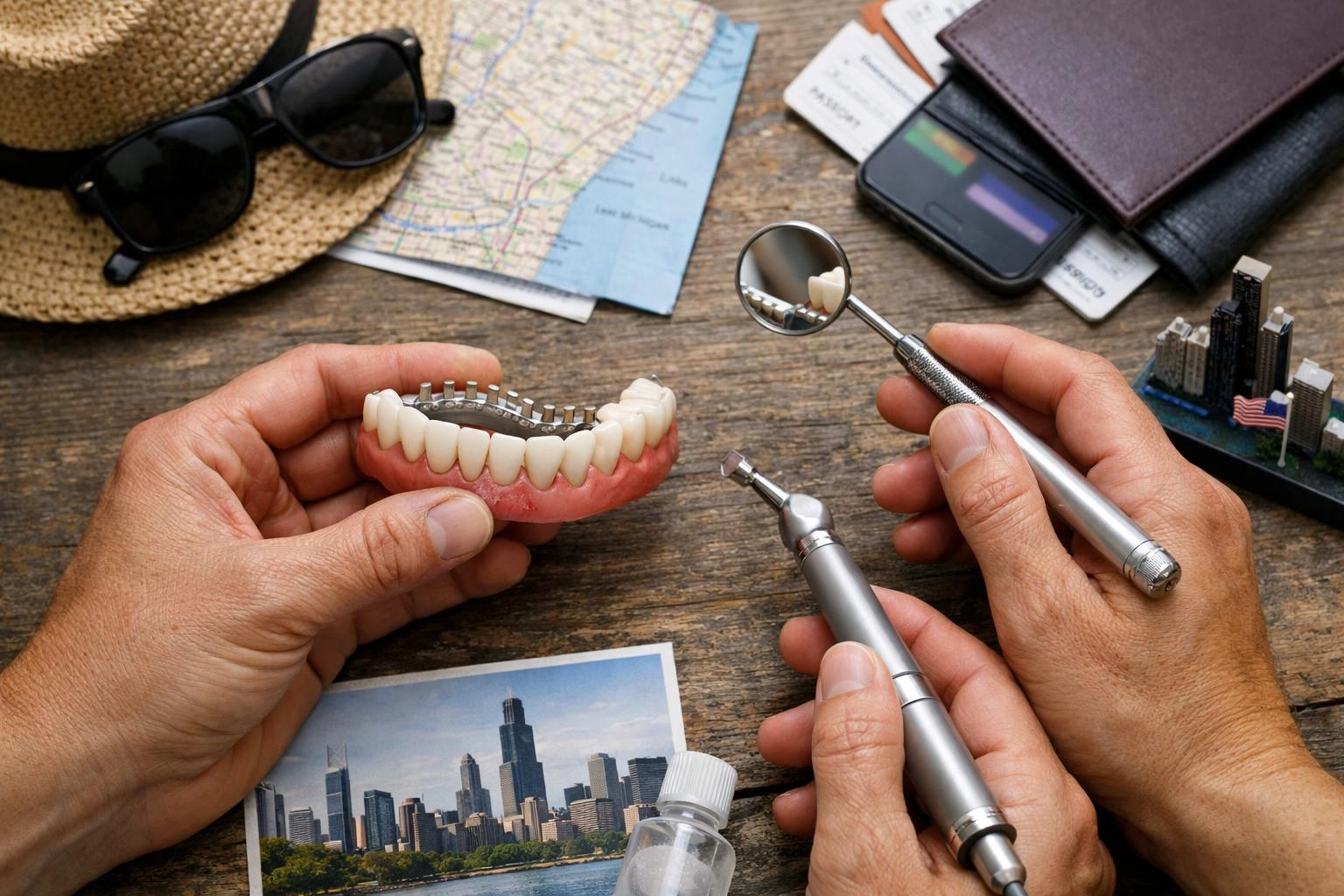 Full Mouth Dental Implants in One Day
