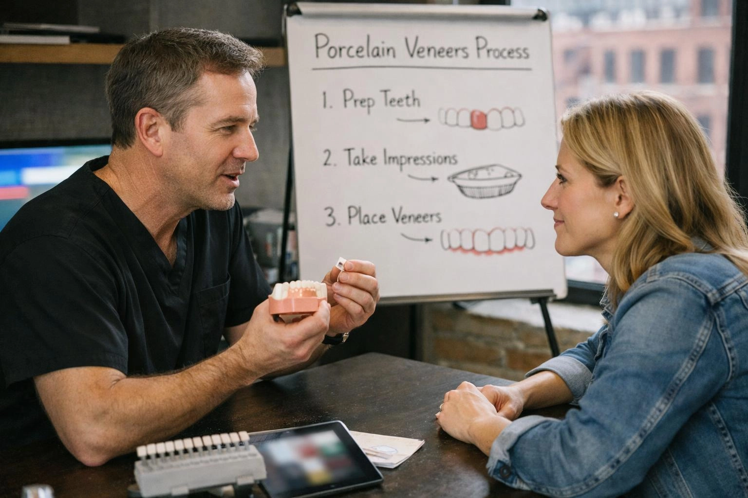 Porcelain Veneers Process